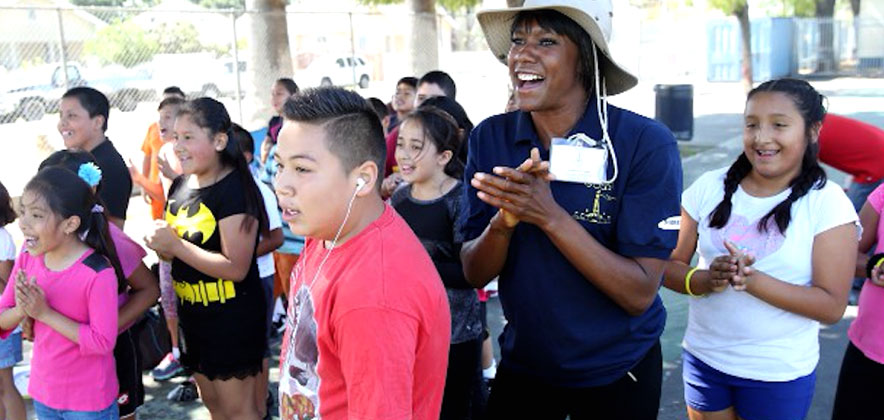 Olympic and Paralympic Athletes Help Children Fight Obesity