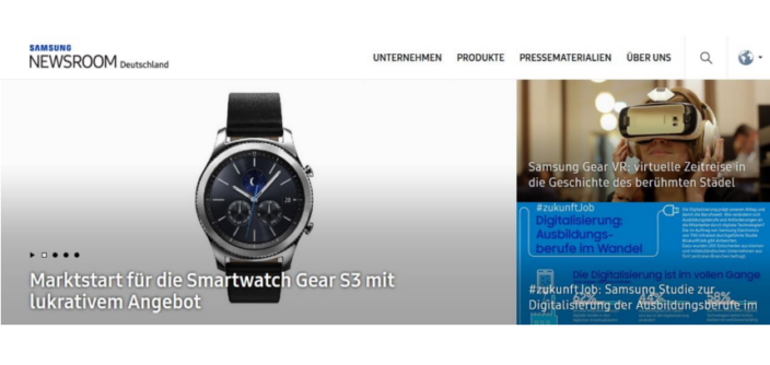 Samsung Launches Samsung Newsroom Germany