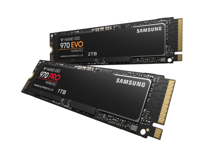 Samsung Electronics Sets New Performance Standards for NVMe SSDs with 970  PRO and EVO – Samsung Global Newsroom