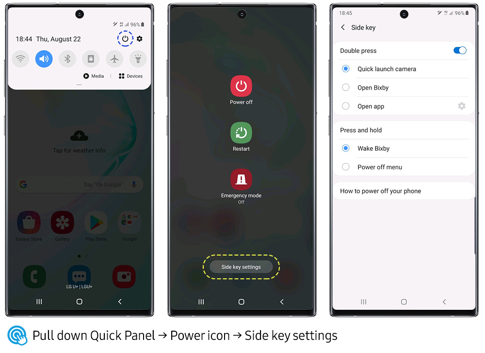 top cell track program SamsungGalaxy Note 10