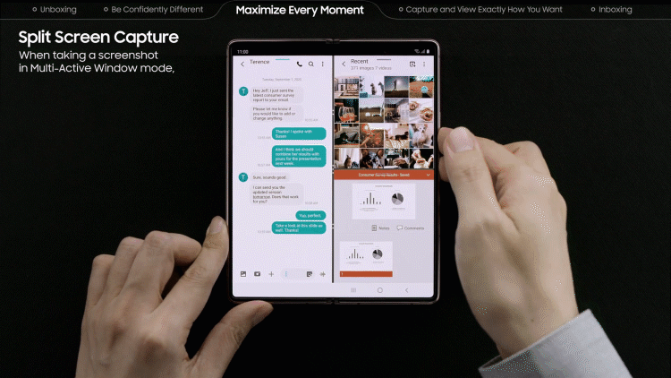 Master of Multitasking: Luxury Meets Productivity Power in the Galaxy Z Fold2