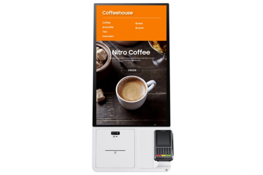 Samsung Unveils AllInOne Kiosk for Contactless Ordering and Payment