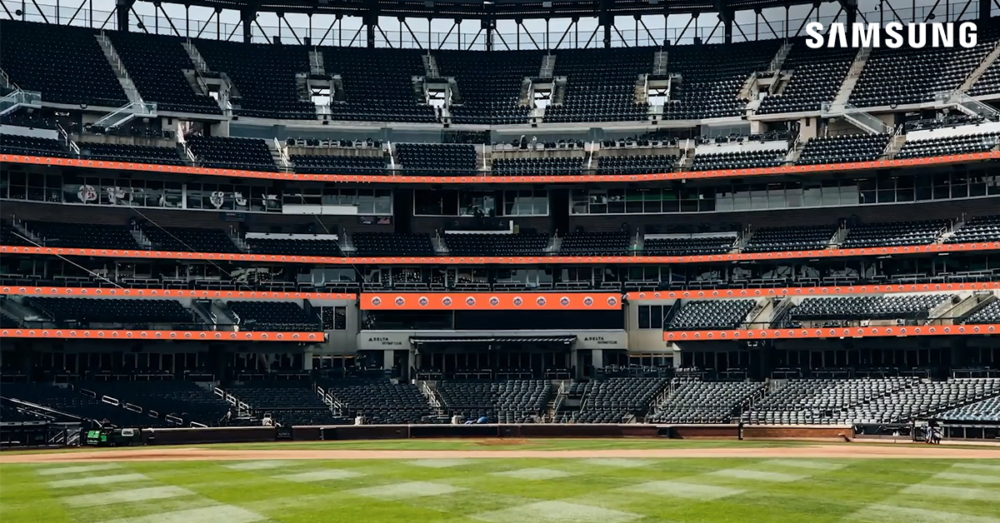 Batter Up! The Mets and Samsung Unveil Starting Lineup of Tech  Transformations for Opening Day - Samsung US Newsroom