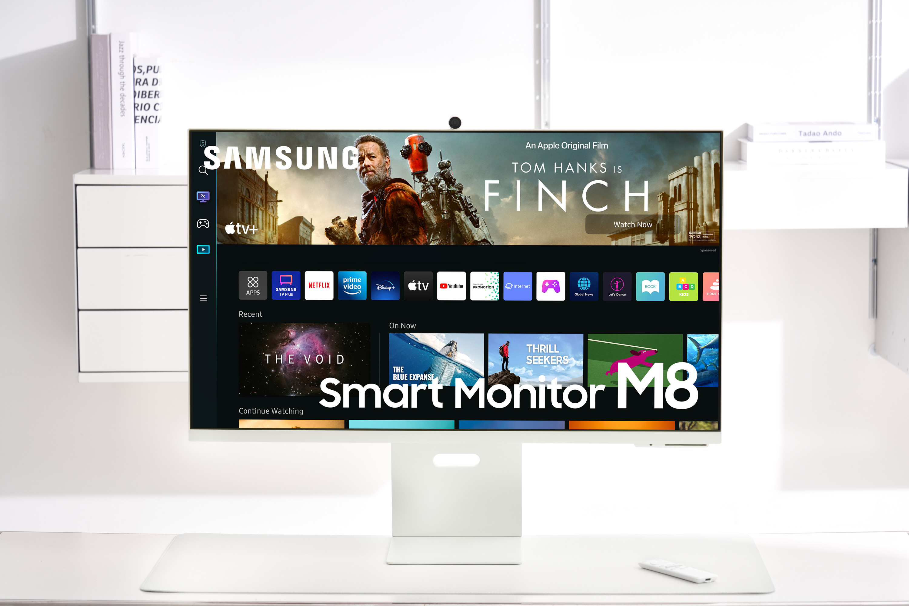 サムソンsmart monitor M8 Samsung Electronics Announces M8, the New and Stylish Smart