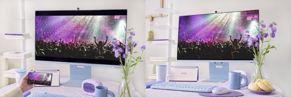 Samsung M8 Monitors Color WFH With Entertainment Options