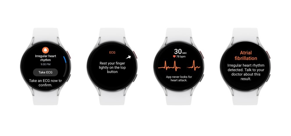 Samsung galaxy watch active 2 health monitor hot sale