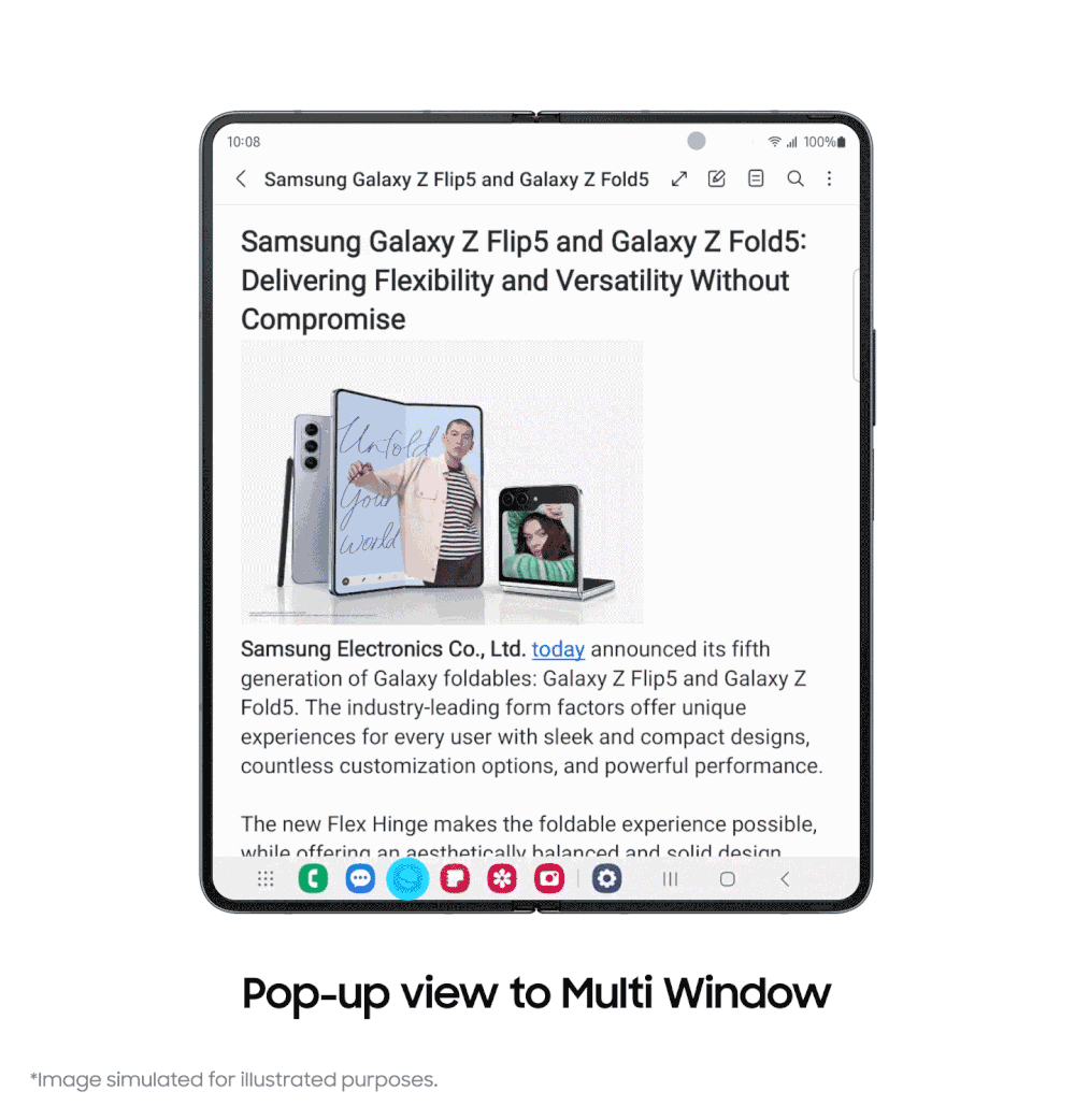 Samsung Brings the Latest Galaxy Z Fold5, Z Flip5, Tab S9 Series and Watch6 Series Experiences to Previous Devices