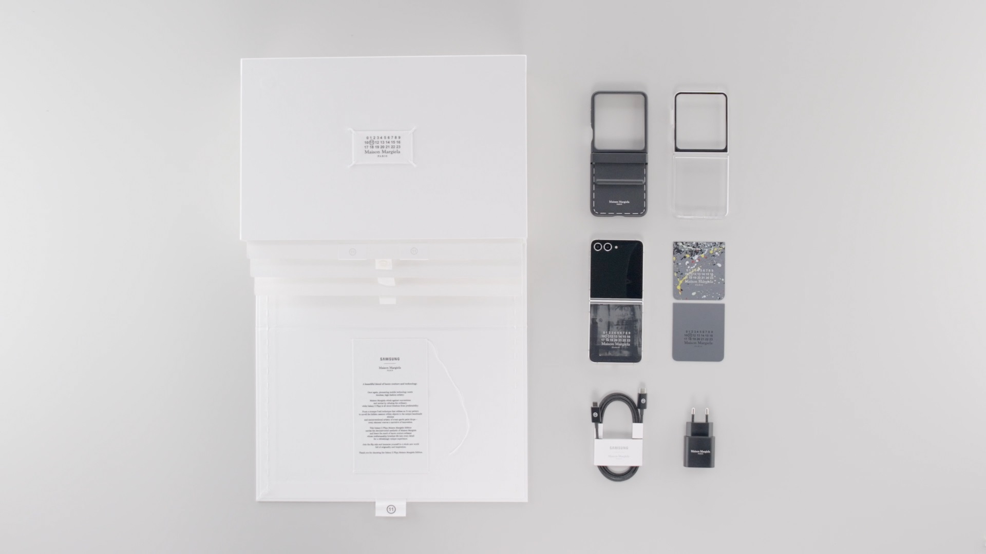 Galaxy Z Flip5 マルジェラ エディション 本体+ケース 限定 サムスンとメゾン マルジェラから折りたたみスマホ第2弾登場