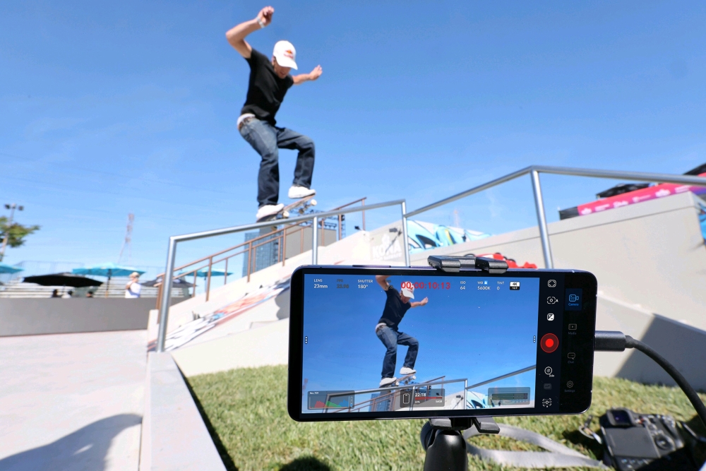Galaxy S26 Ultra was used to film live Street League Skateboarding (SLS) competition for the first time.
