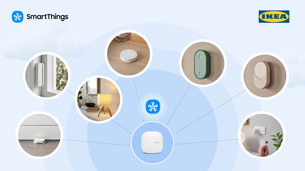 Samsung has enabled seamless integration of IKEA’s 25 practical Matter-over-Thread smart home devices — including smart bulbs and plugs — into the SmartThings platform.