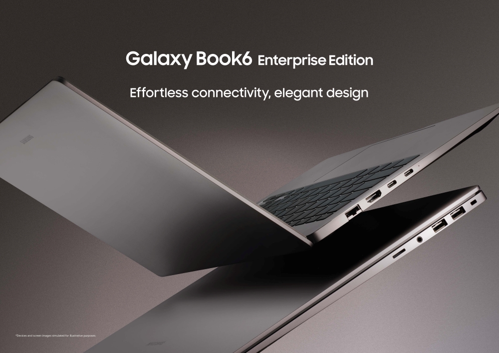 Samsung Electronics today introduced Galaxy Book6 Enterprise Edition.