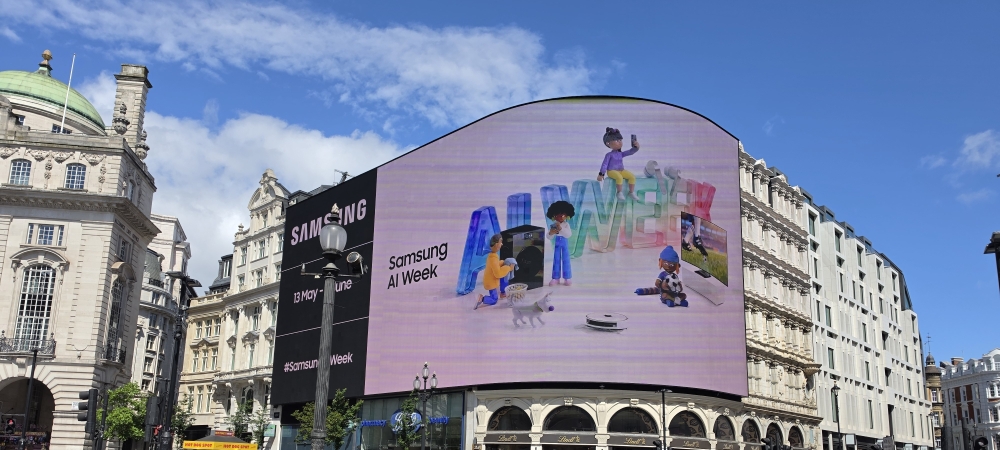 Samsung AI Week 2026 campaign in London