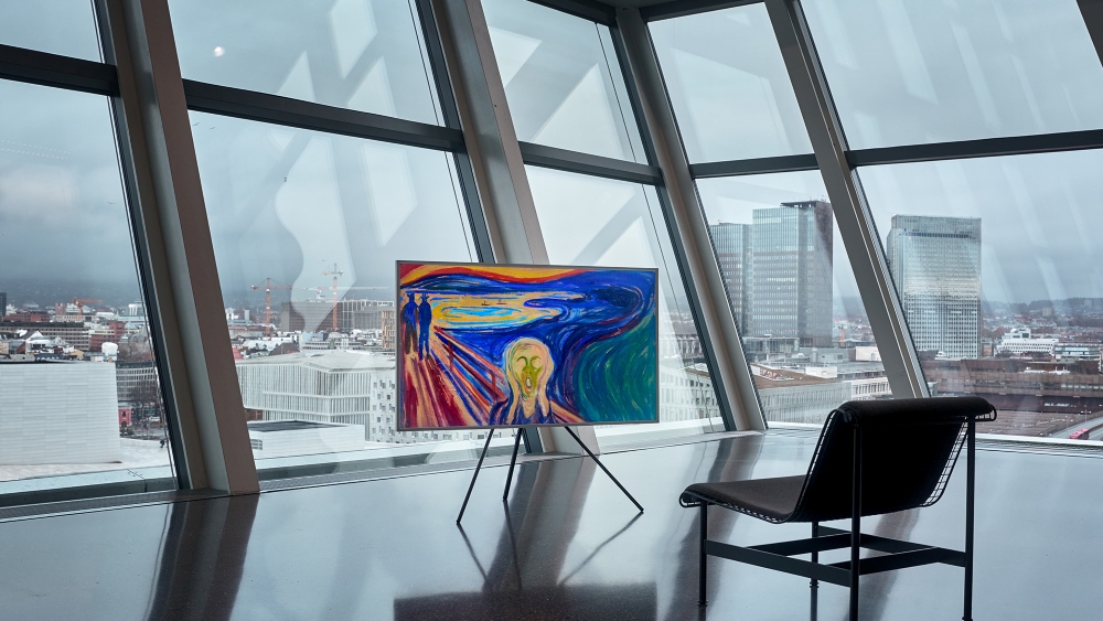 The Scream (1910) on The Frame Pro
