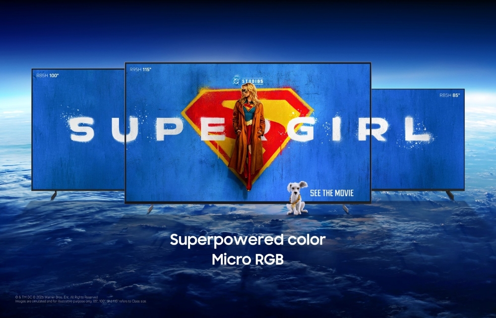Samsung announced a global partnership with Warner Bros. Pictures and DC Studios to mark the theatrical release of “Supergirl.”