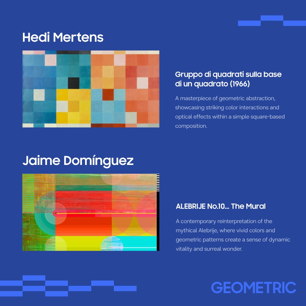 Art collections by Hedi Mertens and Jaime Domínguez