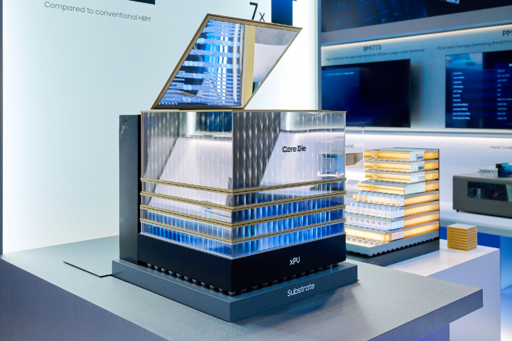 Concept model of Samsung's zHBM