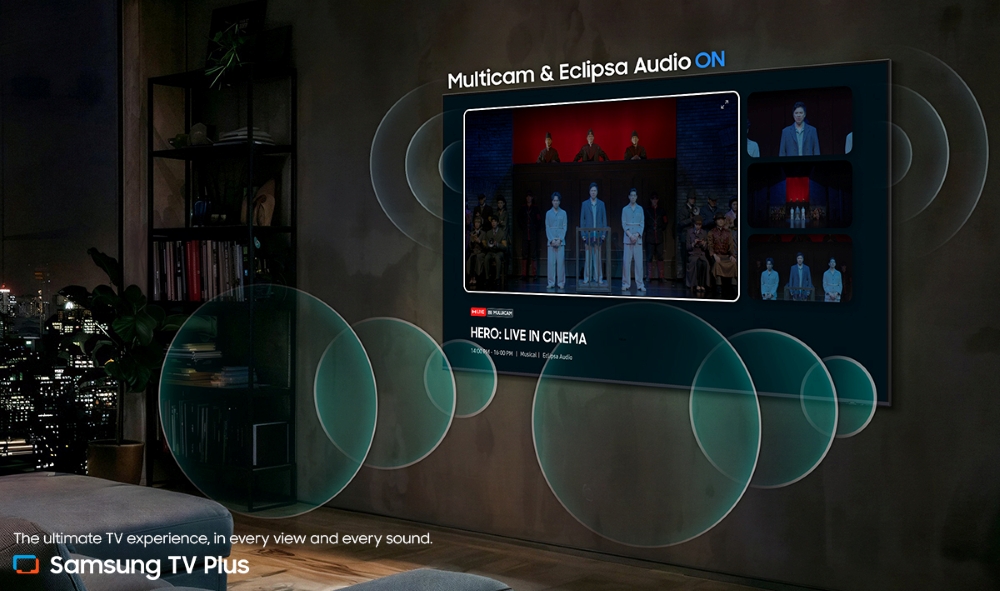 A wide range of musical content is available on Samsung TV Plus.