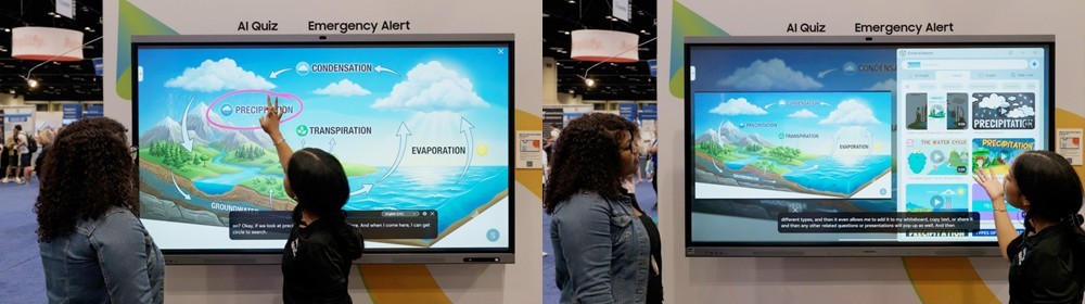 Circle to Search helps teachers quickly find additional learning resources such as related images, videos and web links without leaving the lesson.
