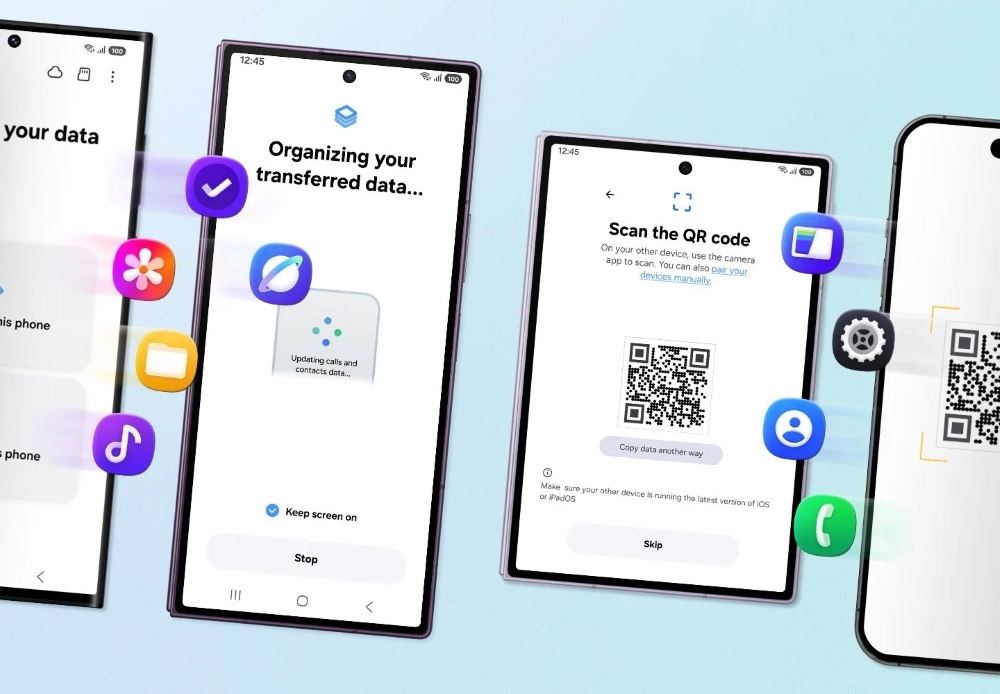 A QR code on Smart Switch