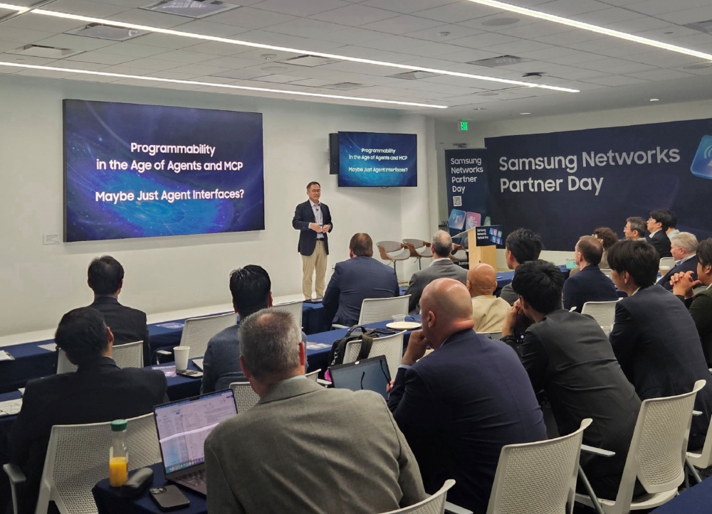 A view of Partner Day in Mountain View, California, on Oct 14