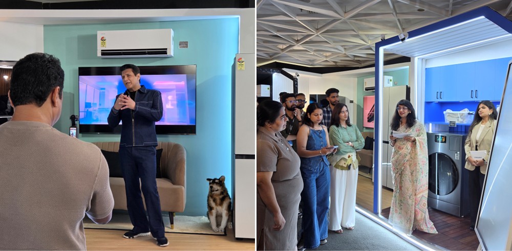 At "The Brief" held in Gurugram, India, Samsung demonstrated personalized cooling technologies and the "Family Care" feature developed with the local climate and family-centered lifestyle in mind.