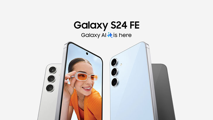 Samsung Galaxy S24 FE dalam materi resmi Samsung