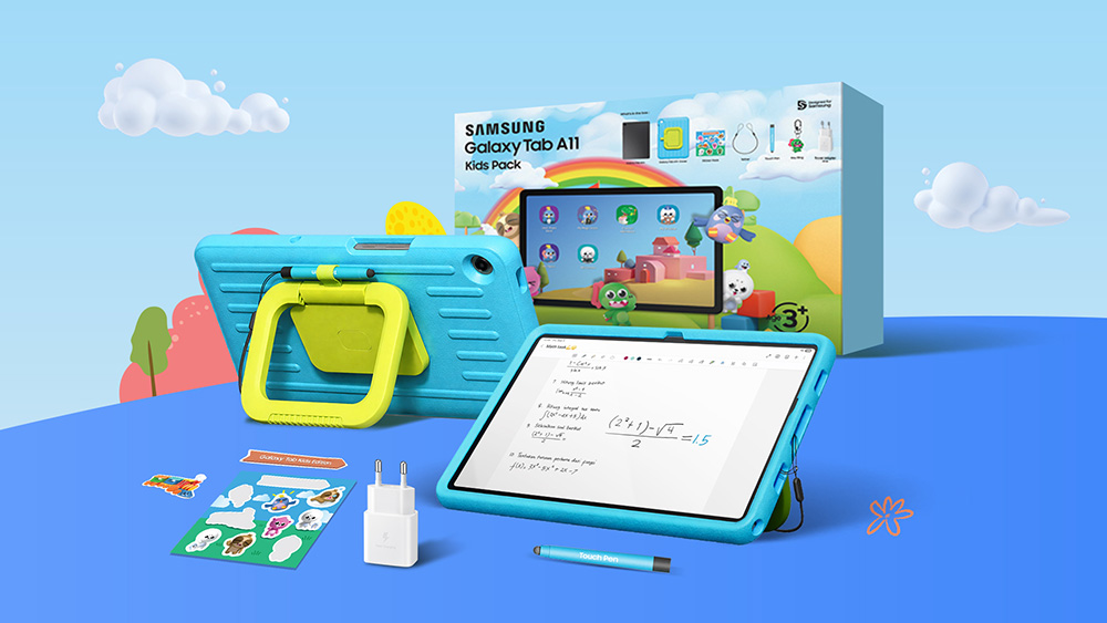 Galaxy Tab A11 Kids Pack, Paket Tablet Paling ManTAB untuk Main dan Belajar 47 Headline Image Galaxy Tab A11 Kids Package