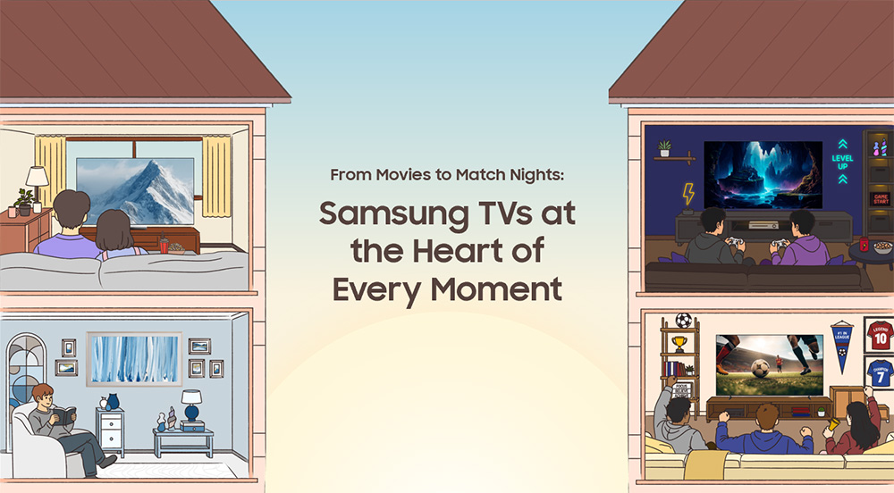 Dari Movie Night hingga Nobar, Samsung TV Hadir di Setiap Momen Kebersamaan