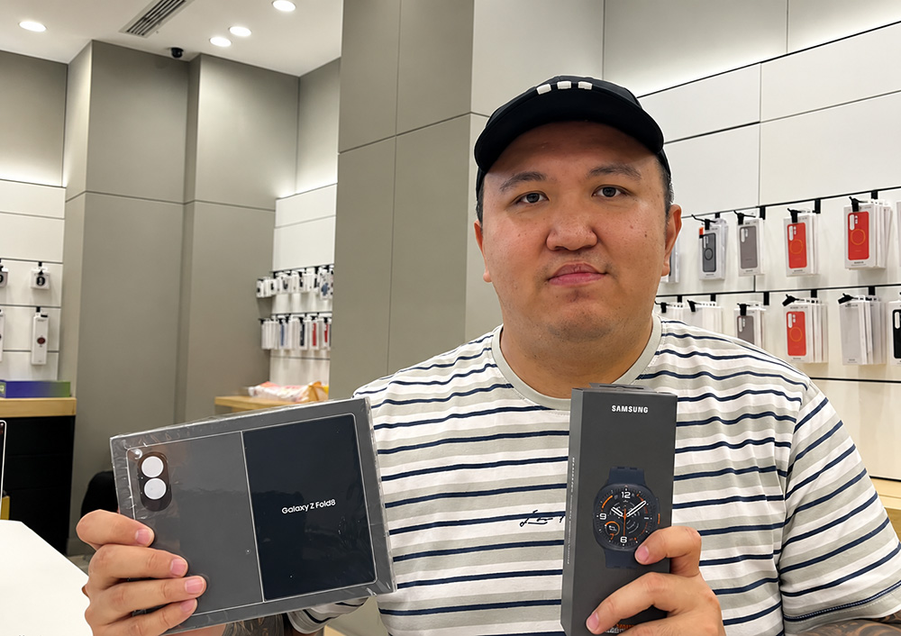 Oscar, user Galaxy Z Fold8 & Galaxy Watch Ultra2