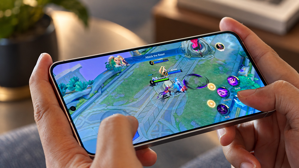 Galaxy S26 FE dengan desain ramping untuk kenyamanan gaming dan performa Exynos 2500 untuk pengalaman yang lebih responsif