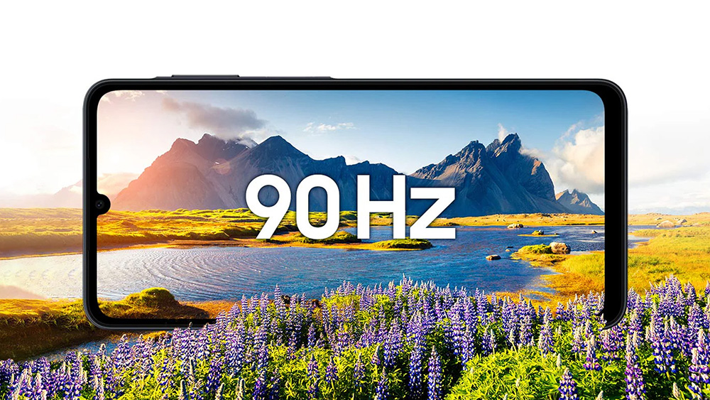 Samsung Gaaxy A07s hadir dengan layar yang memberikan kenyamanan pengguna untuk aktivitas seharian