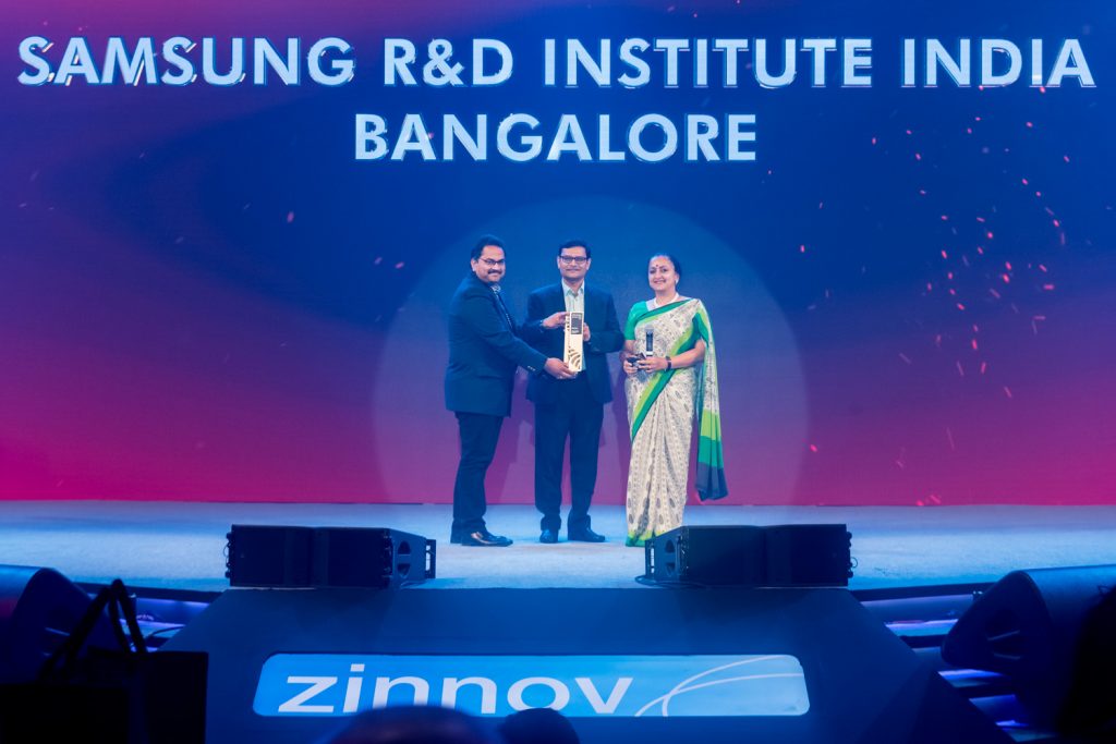 Samsung R&D Centre Bangalore Wins Big at Zinnov Awards 2019 – Samsung ...