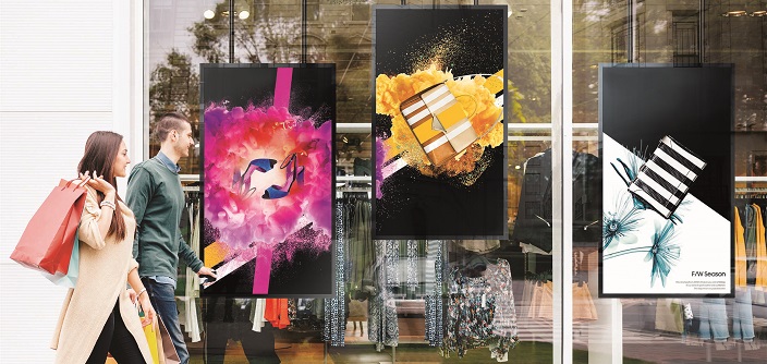 Samsung Launches Innovative Digital Window Display with Eye Catching ...