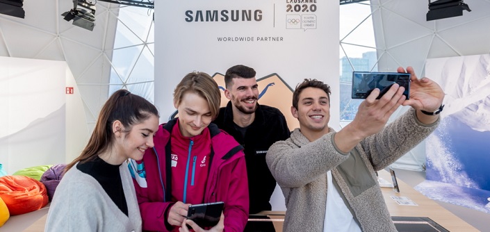 Samsung Continues its Commitment to the Olympic Movement and Young