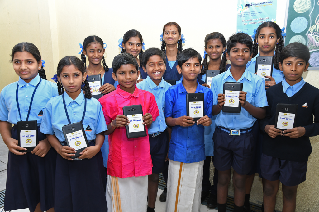 Samsung Digital Library Launched for 100 Government Schools in