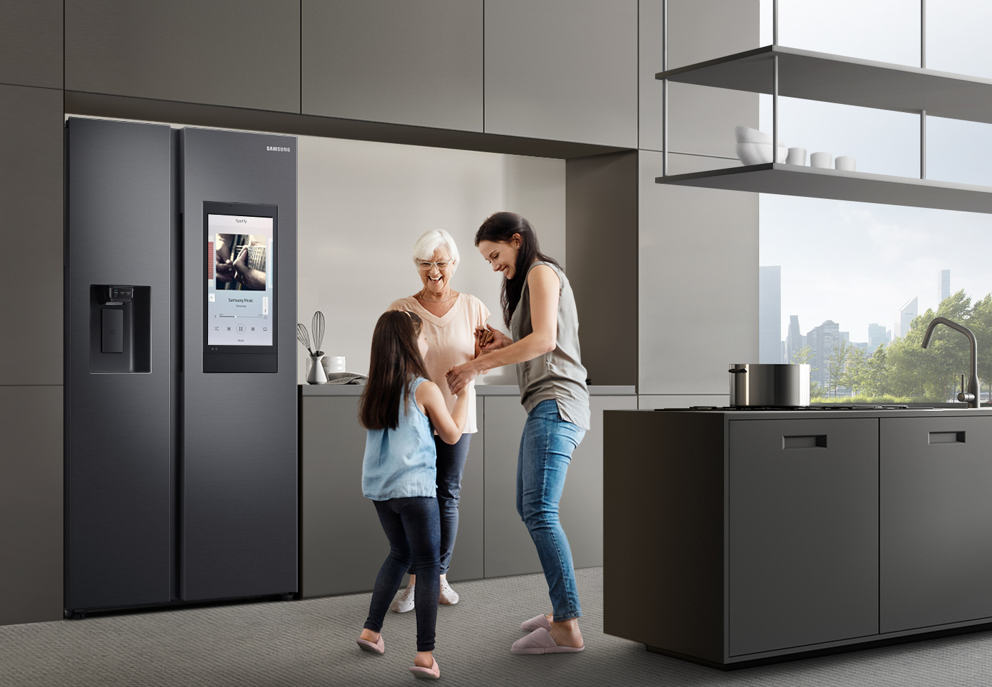 Samsung Launches Connected Refrigerator SpaceMax Family Hub™ in India