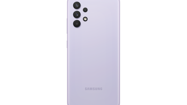 SM_A325_GalaxyA32_Awesome-Violet_Back.png