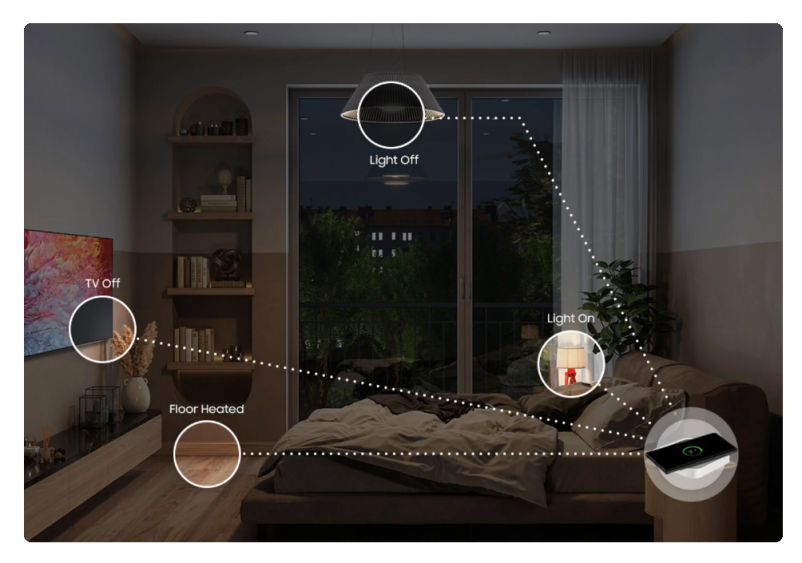 Get the Perfect Home Setting in a Single Tap with Samsung SmartThings