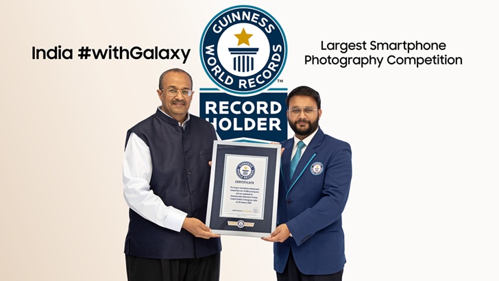 Samsung Sets Two Guinness World Records with its India #WithGalaxy Photography Campaign