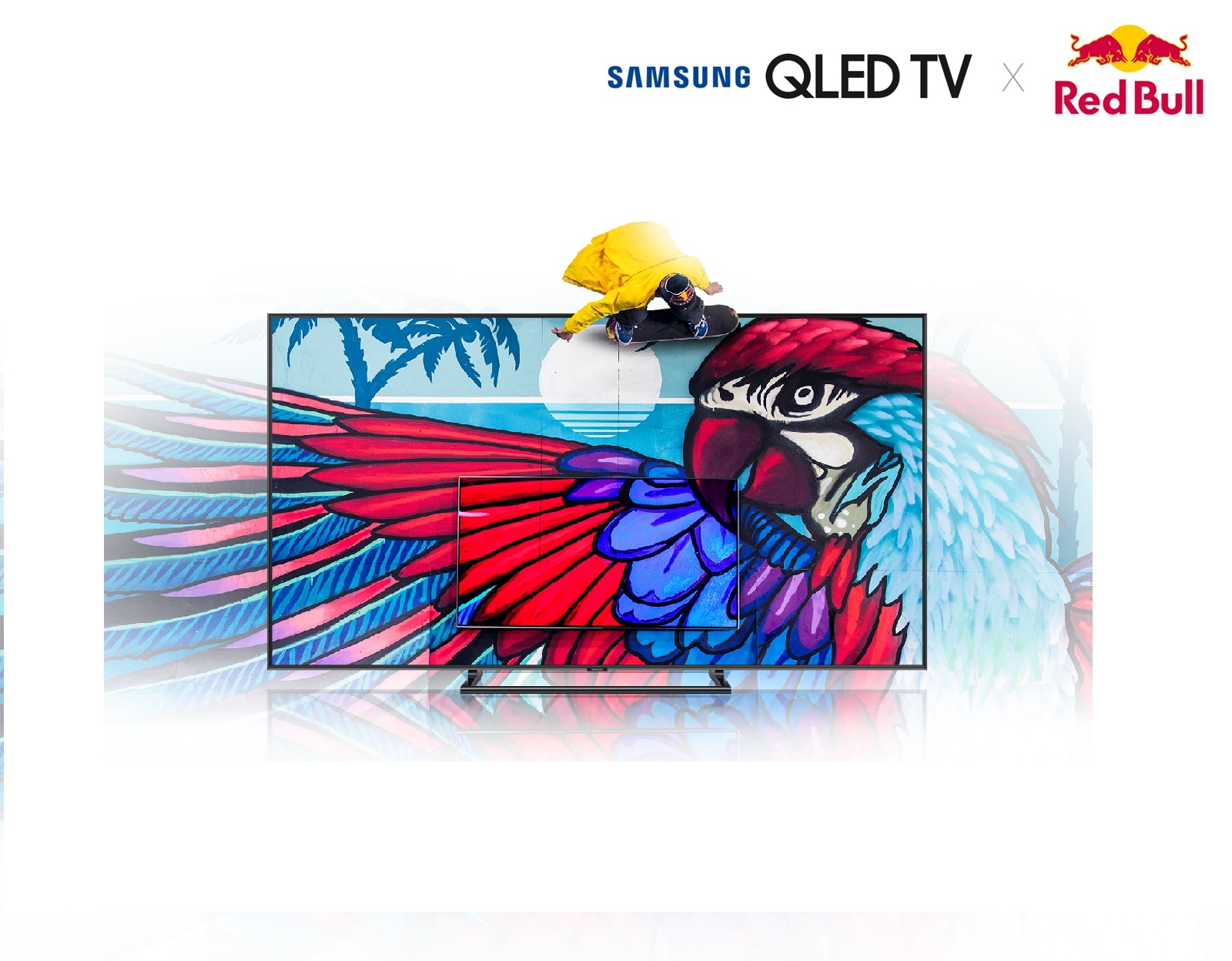 Samsung QLED TV_redbull