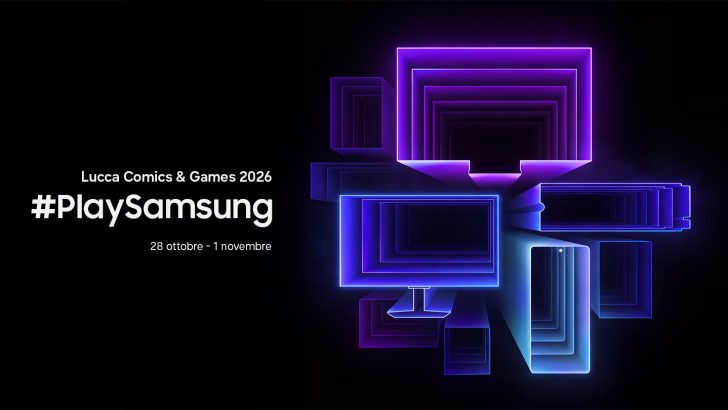 Samsung Electronics Italia torna a Lucca Comics & Games 2026 con PLAY SAMSUNG