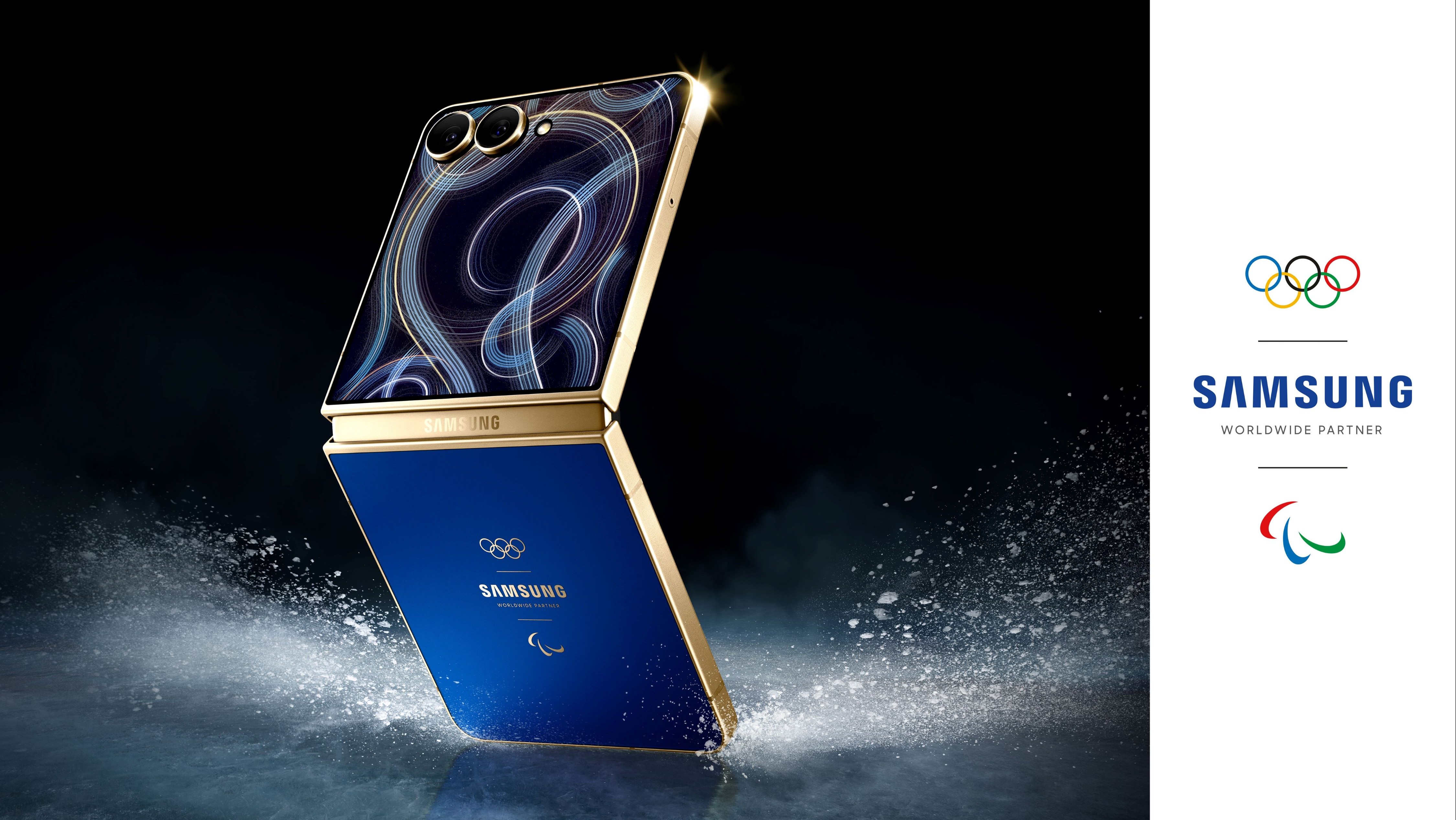 ミラノ・コルティナ2026に向けて 「Samsung Galaxy Z Flip7 Olympic 