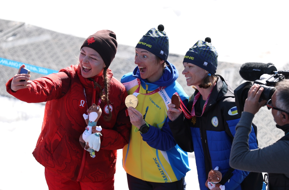 Paralympic Victory Selfie