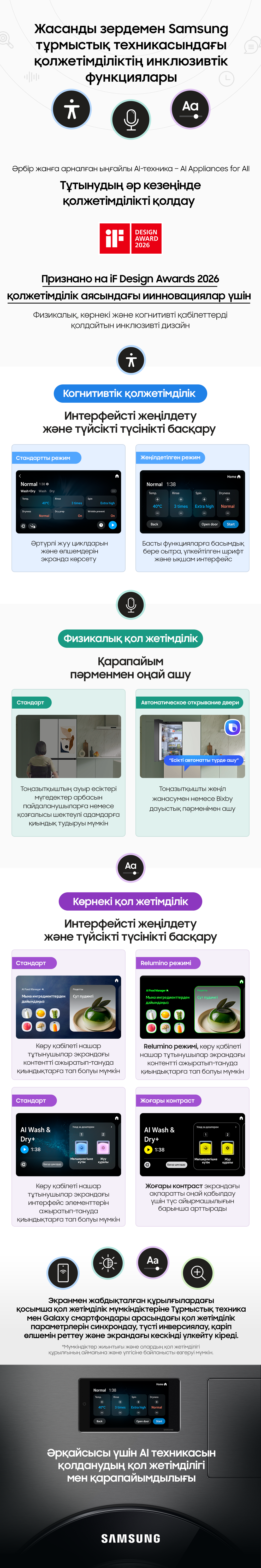 Инфографика Инклюзивность Қолжетімділіктің Кеңейтілген Функциялар
