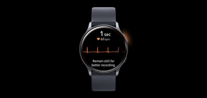 Функция ЭКГ на Galaxy Watch Active2 