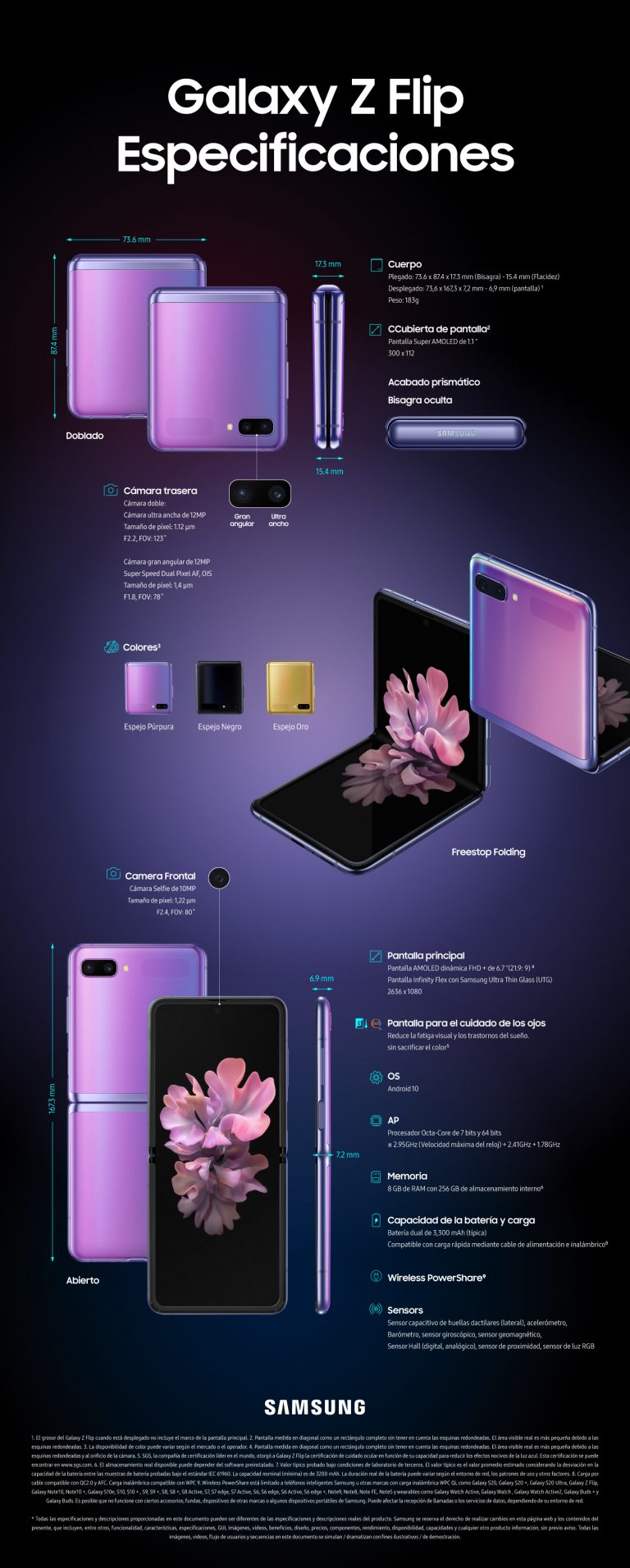 Смартфон Samsung Galaxy Z Flip4 256GB лаванда Смартфон Samsung Galaxy Z Flip4 256GB лаванда