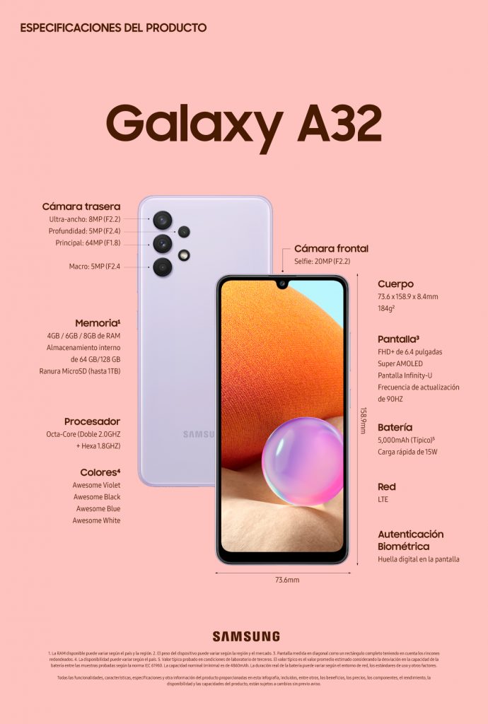 Descubre más de lo que te encanta con Galaxy A32 Samsung Newsroom México