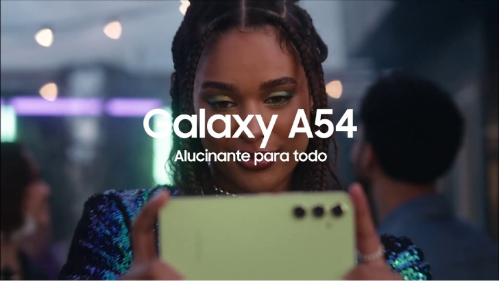 galaxy a54 camara