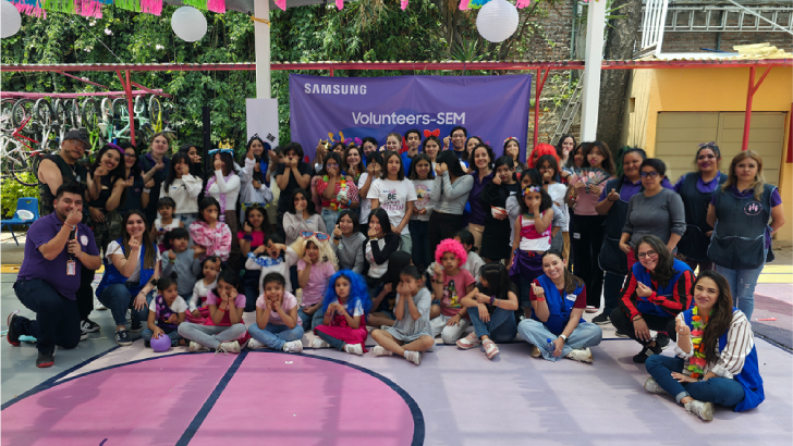 Voluntariado Samsung Fundación Ayuda y Solidaridad