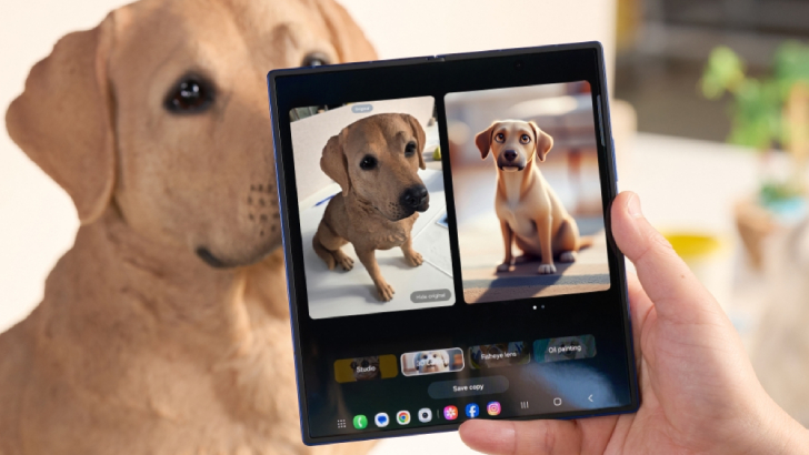 One UI 8 Beta galaxy z fold7 perro
